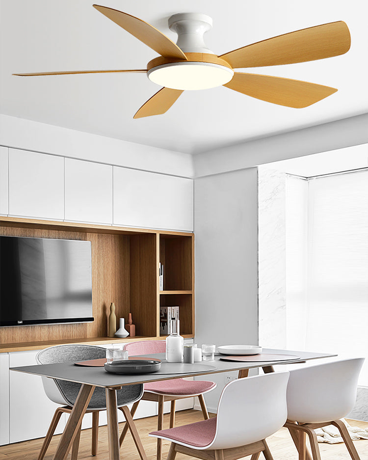 WOMO Ventilateur de plafond bas 5 Pales-WM5190