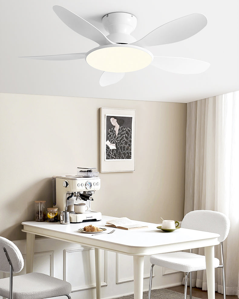 Lampe de ventilateur de plafond à profil bas WOMO 5 lames - WM5194
