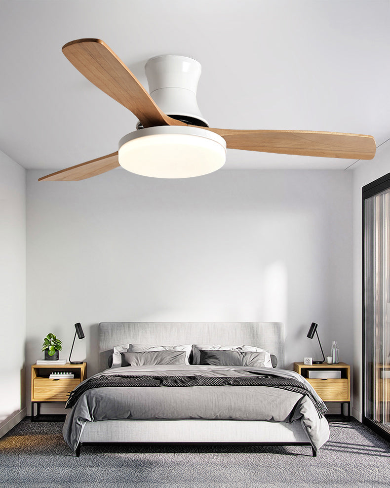 Lampe de ventilateur de plafond moderne à profil bas WOMO - WM5198