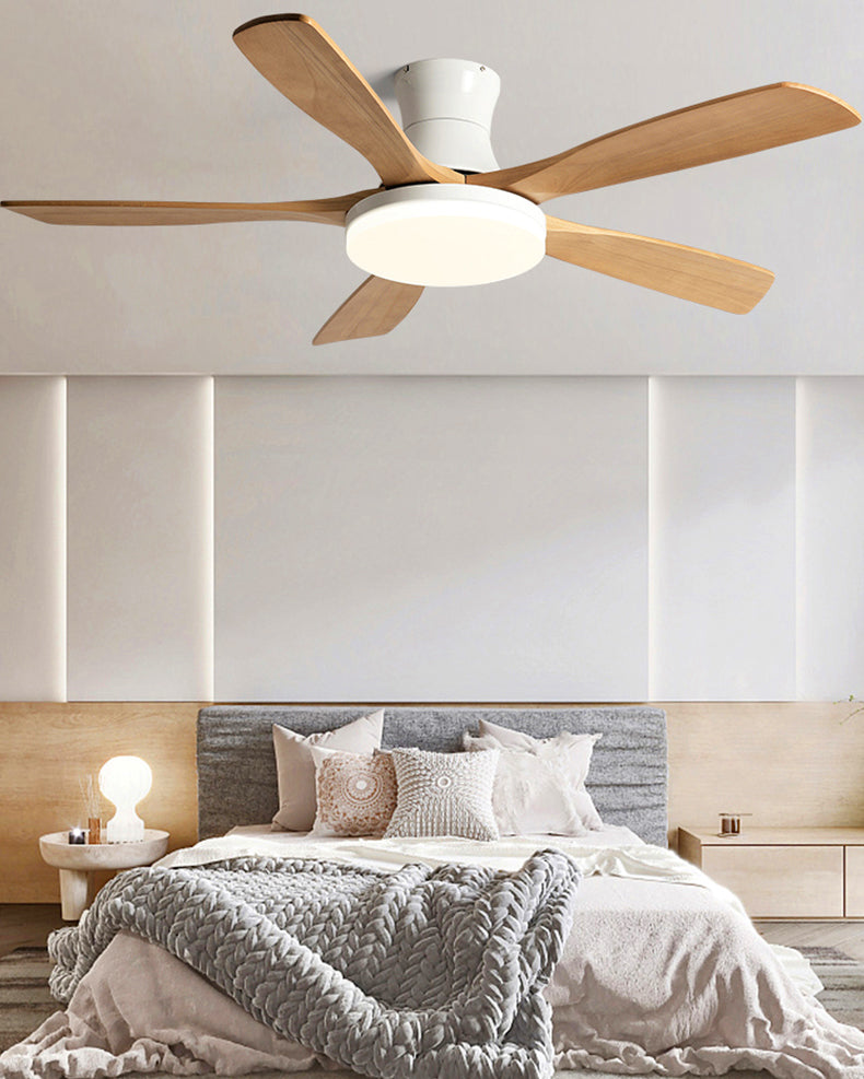 Lampe de ventilateur de plafond moderne à profil bas WOMO - WM5198