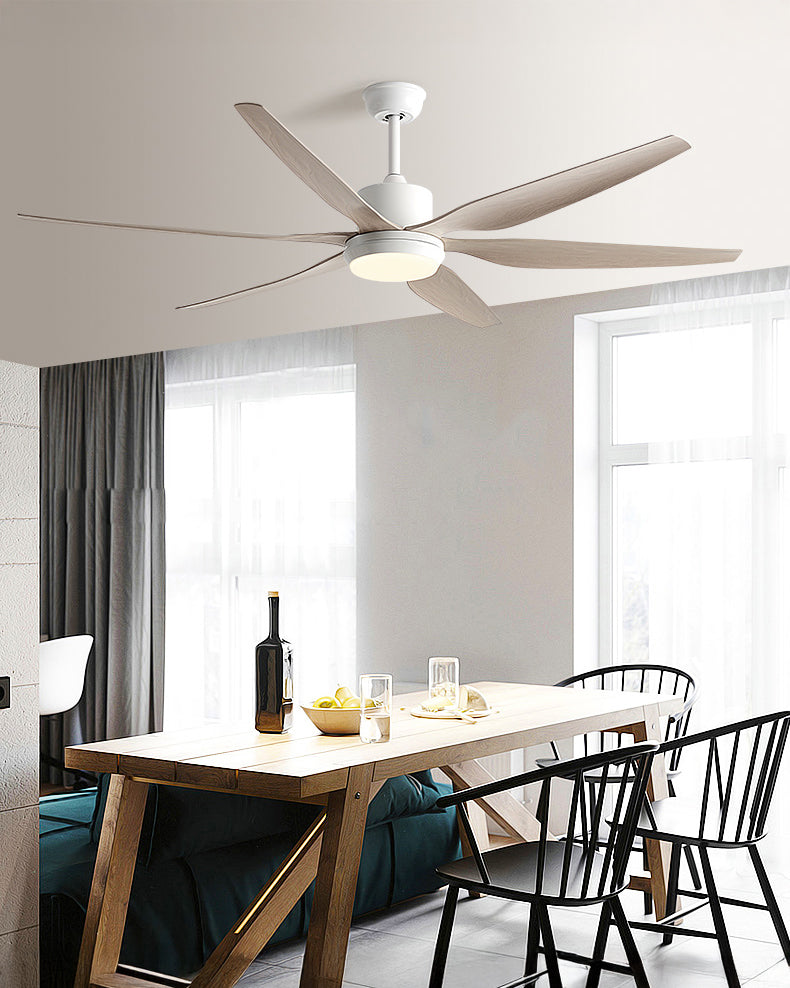 WOMO Lampe à 6 pales pour grand ventilateur de plafond-WM5212
