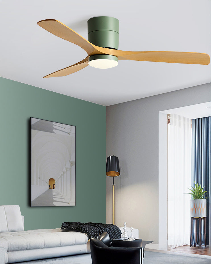 WOMO Lampe à ventilateur de plafond moderne à profil bas-WM5215