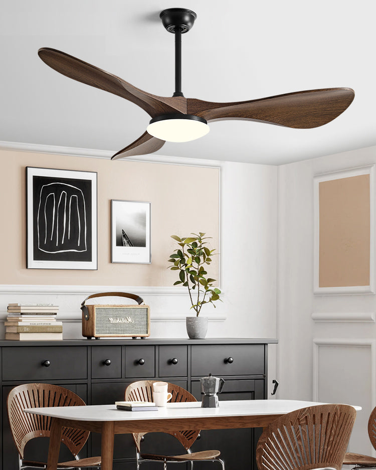 Lampe de ventilateur de plafond moderne WOMO 52 pouces-WM5224
