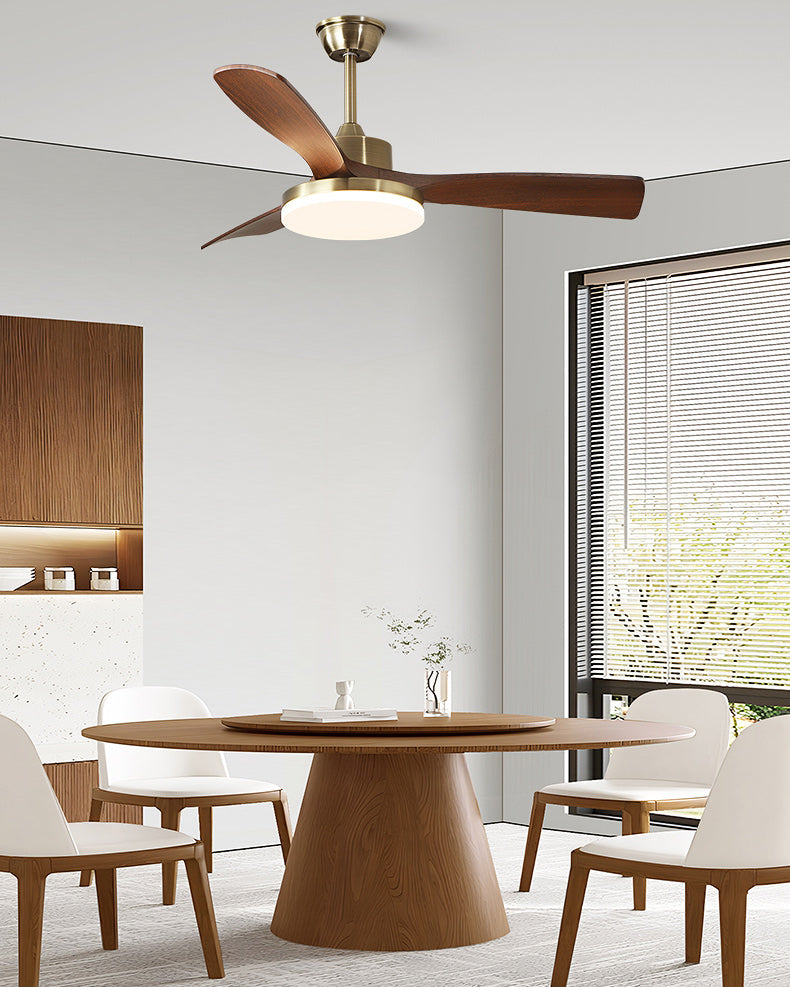 Lampe de ventilateur de plafond moderne WOMO Mid Century - WM5228a
