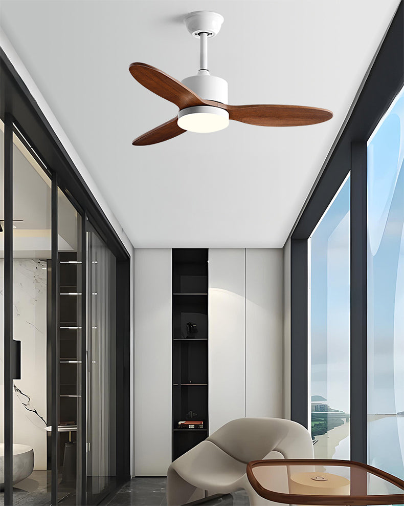 Lampe de ventilateur de plafond moderne WOMO 3 pales - WM5234