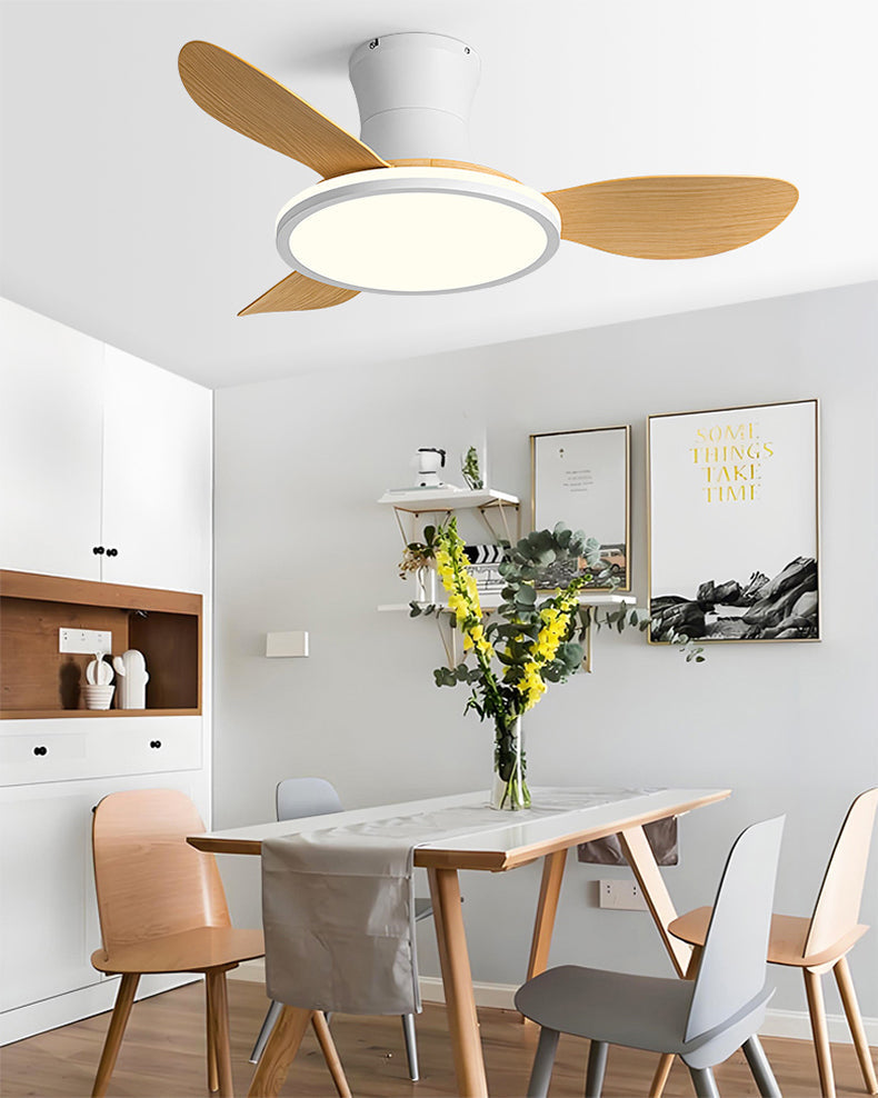 Lampe de ventilateur de plafond moderne à profil bas WOMO- WM5239