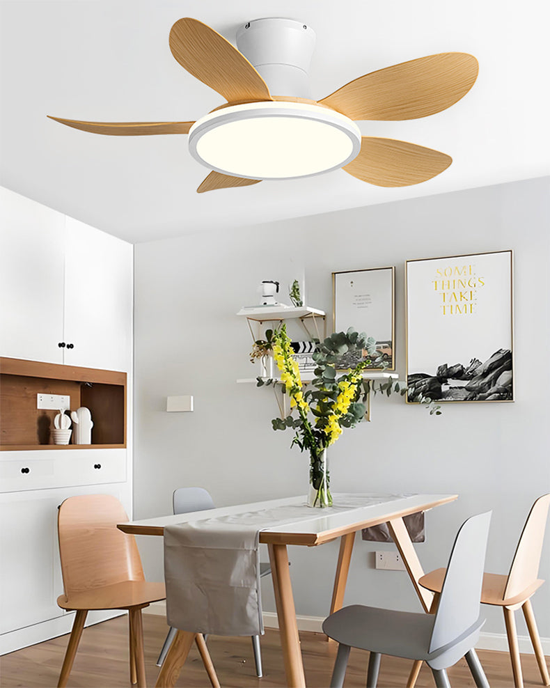 Lampe de ventilateur de plafond moderne à profil bas WOMO- WM5239