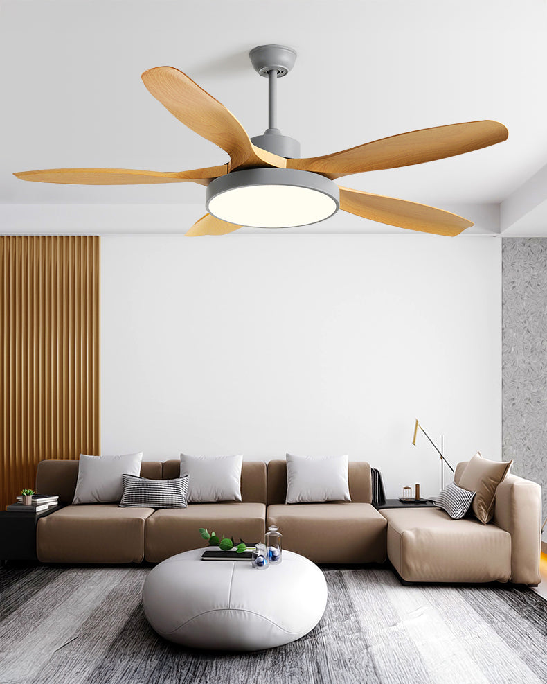 Lampe de ventilateur de plafond WOMO à 5 pales - WM5245b