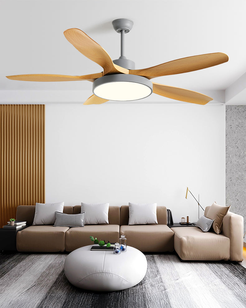 Lampe de ventilateur de plafond WOMO à 5 pales - WM5245b