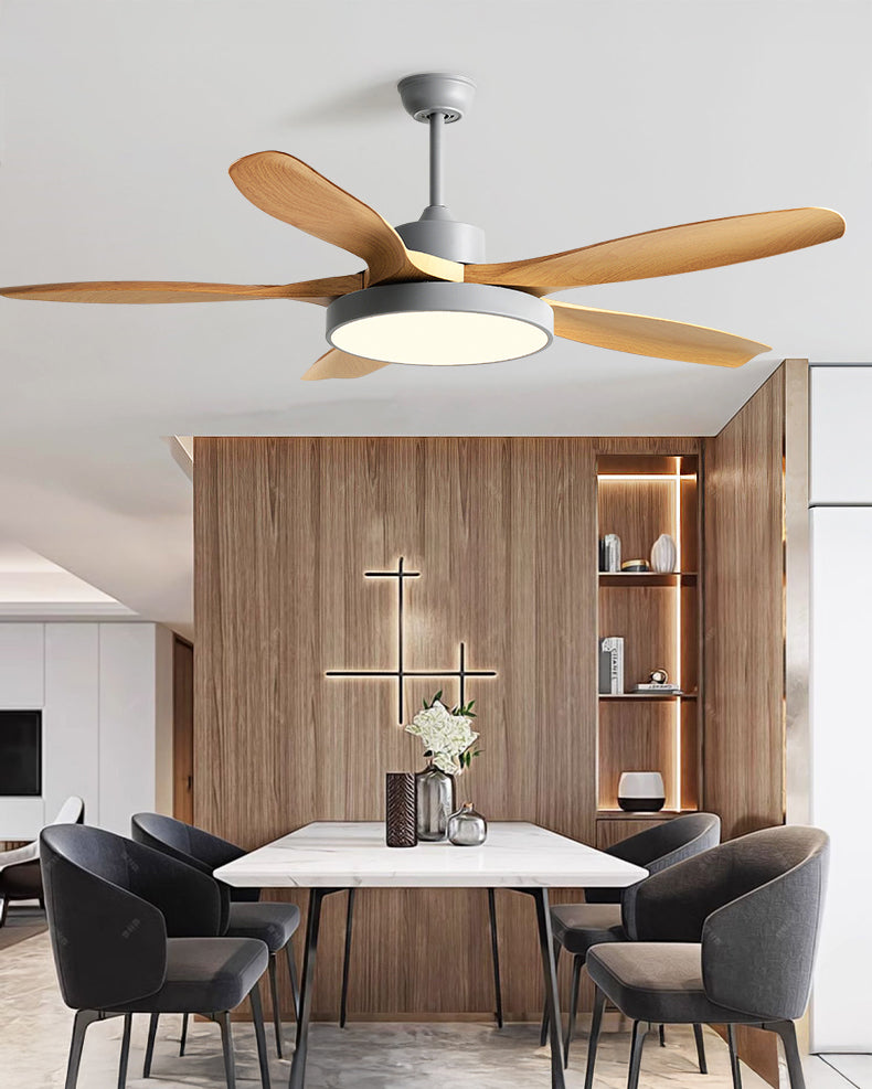 Lampe de ventilateur de plafond WOMO à 5 pales - WM5245b