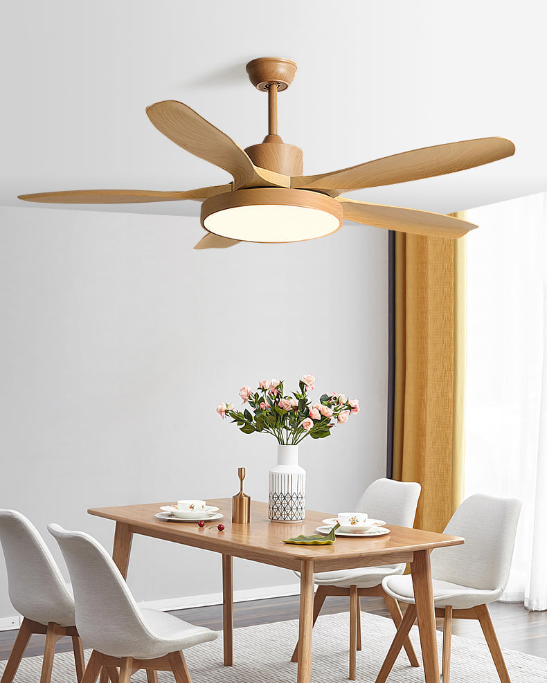 Lampe de ventilateur de plafond WOMO à 5 pales - WM5245b