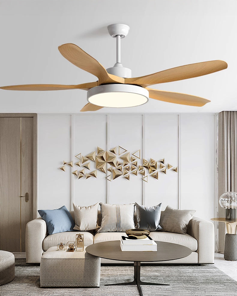 Lampe de ventilateur de plafond WOMO à 5 pales - WM5245b