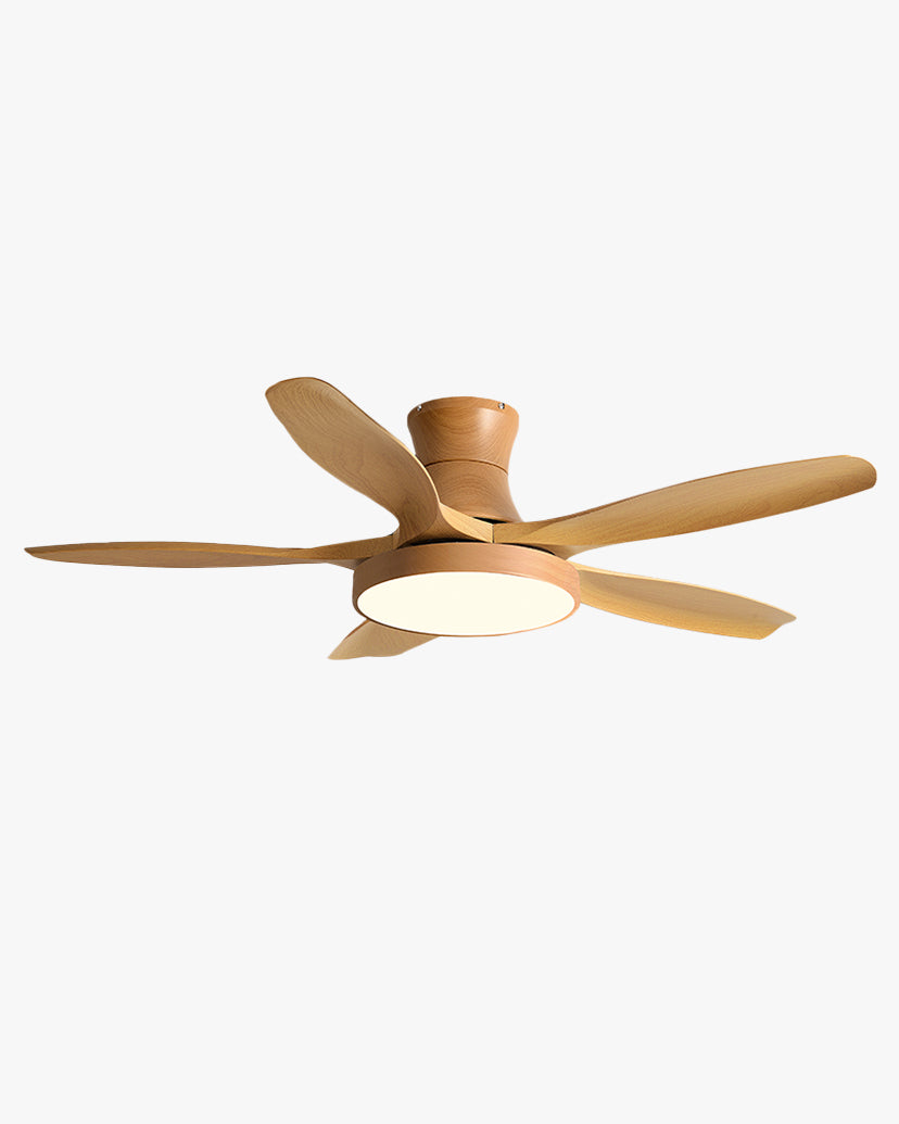 Lampe de ventilateur de plafond à profil bas WOMO à 5 lames - WM5245a