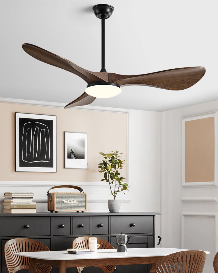 Lampe de ventilateur de plafond moderne WOMO 3 pales - WM5249