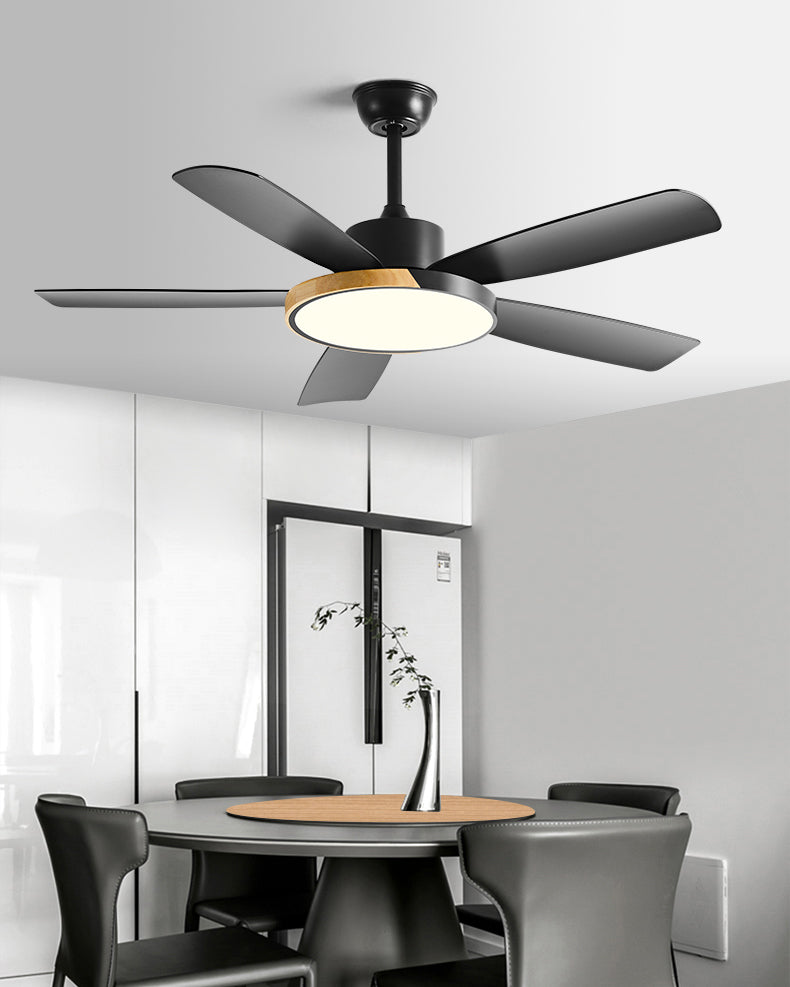 Lampe de ventilateur de plafond moderne à 5 pales WOMO - WM5250