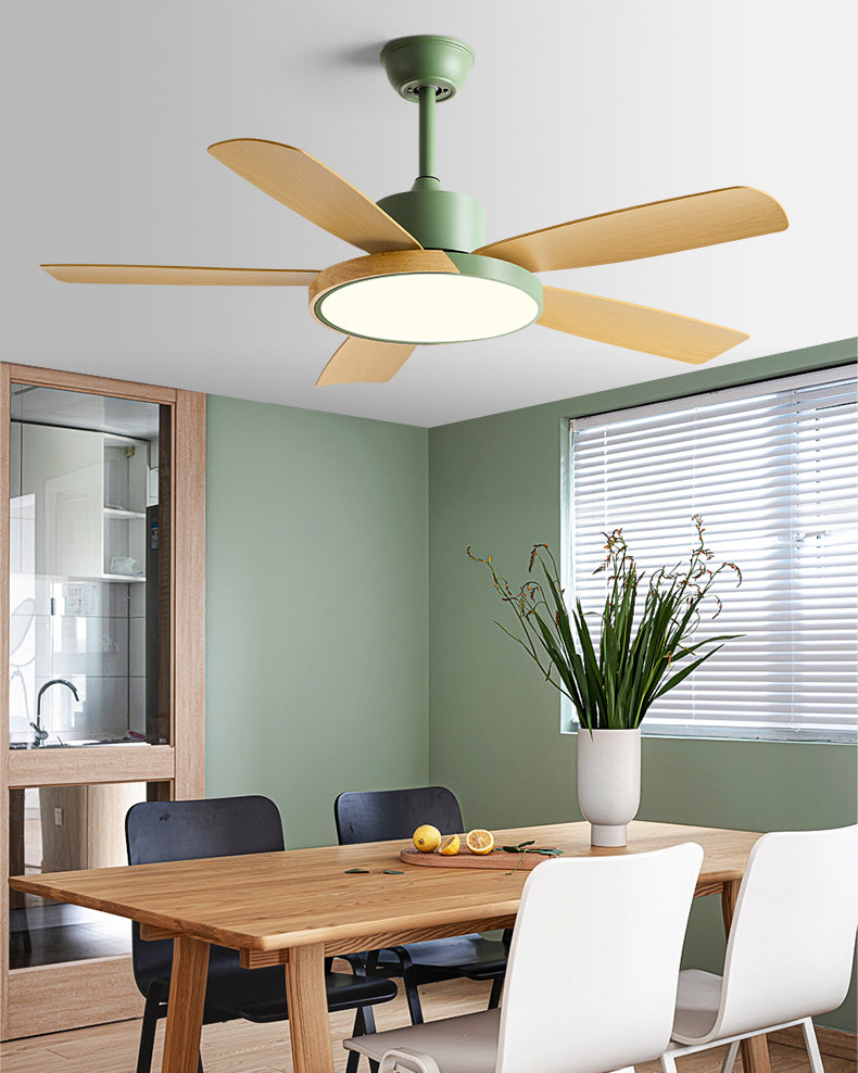Lampe de ventilateur de plafond moderne à 5 pales WOMO - WM5250