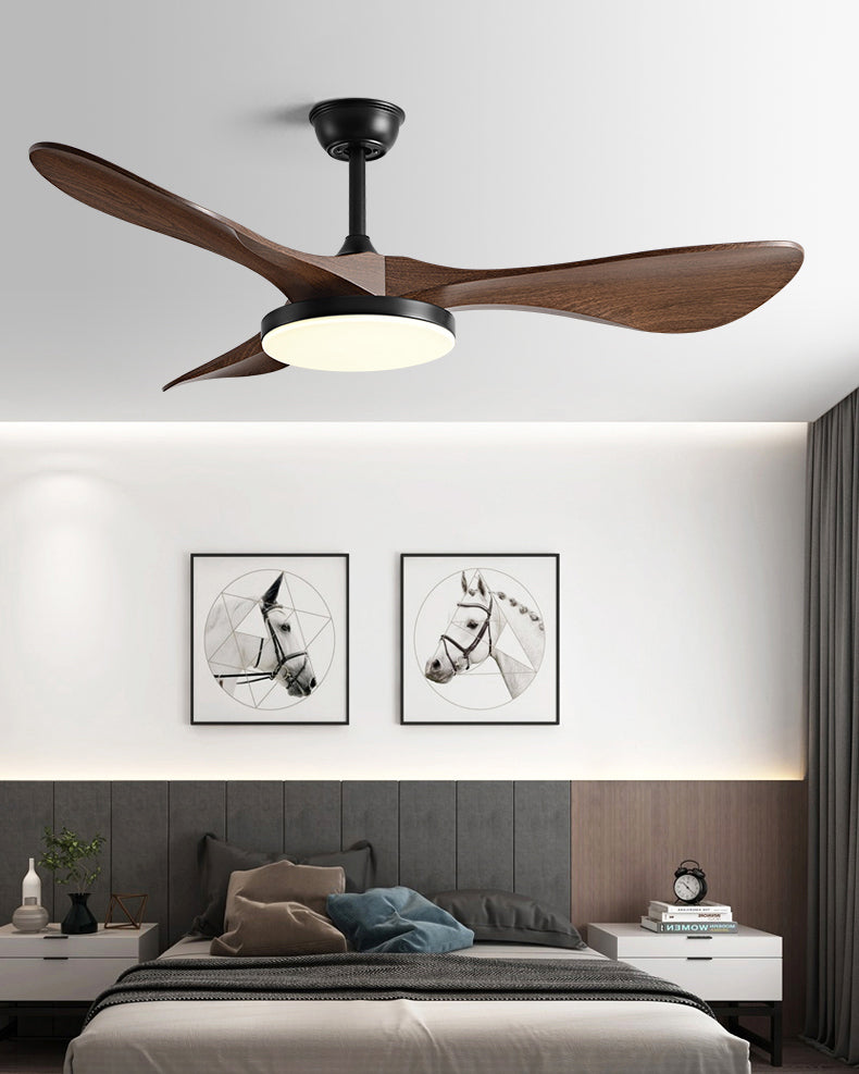 Ventilateur de plafond moderne WOMO avec lumière vive - WM5256