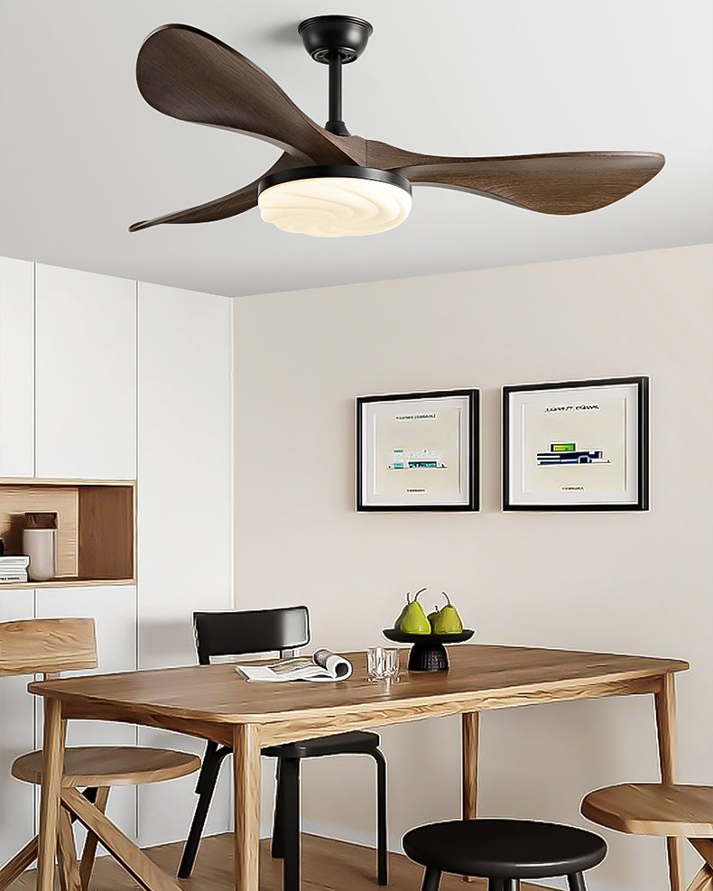 Ventilateur de plafond moderne WOMO avec lumière vive - WM5256