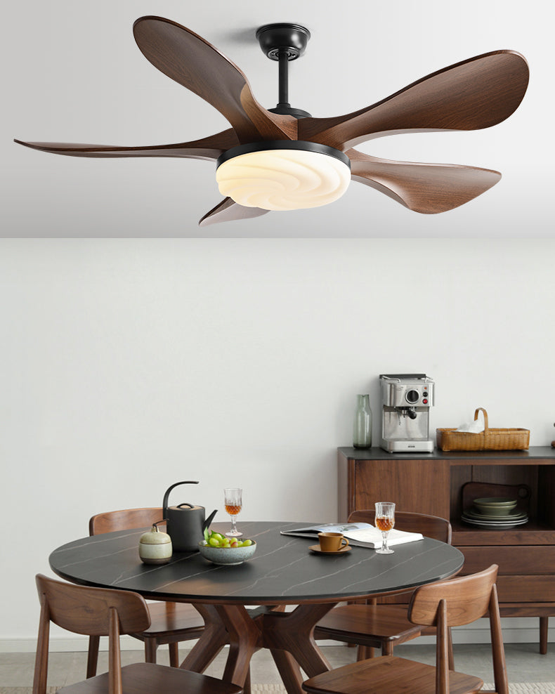 Ventilateur de plafond moderne WOMO avec lumière vive - WM5256
