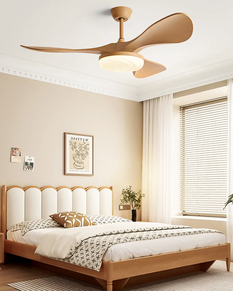 Ventilateur de plafond moderne WOMO avec lumière vive - WM5256