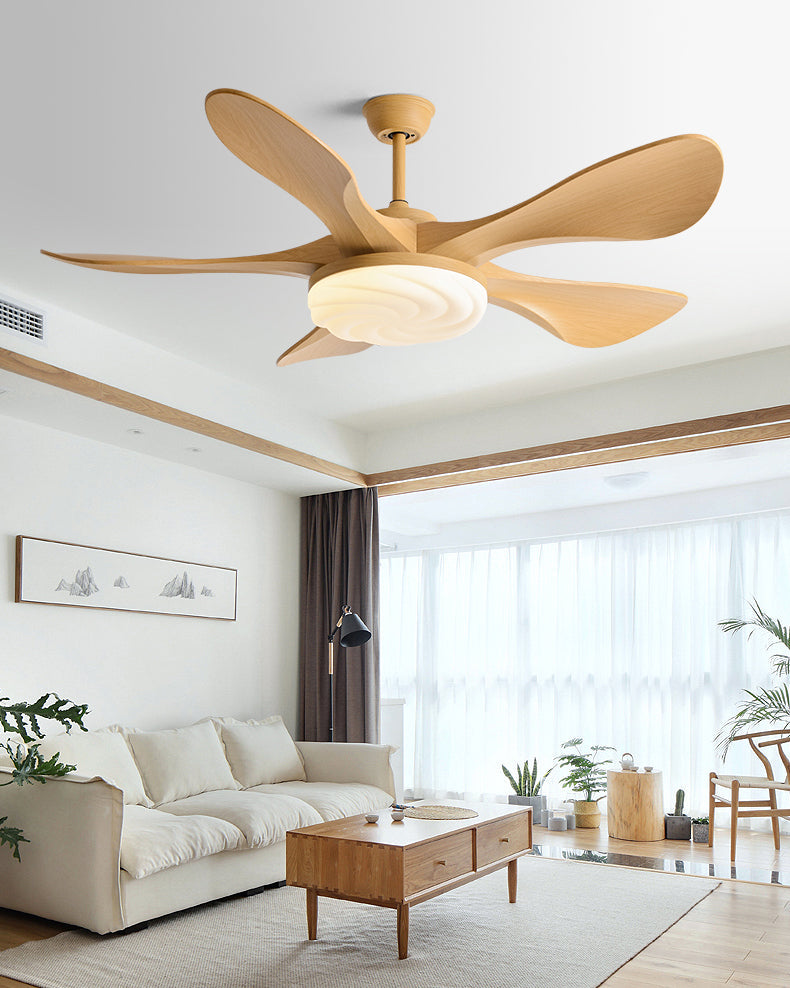 Ventilateur de plafond moderne WOMO avec lumière vive - WM5256