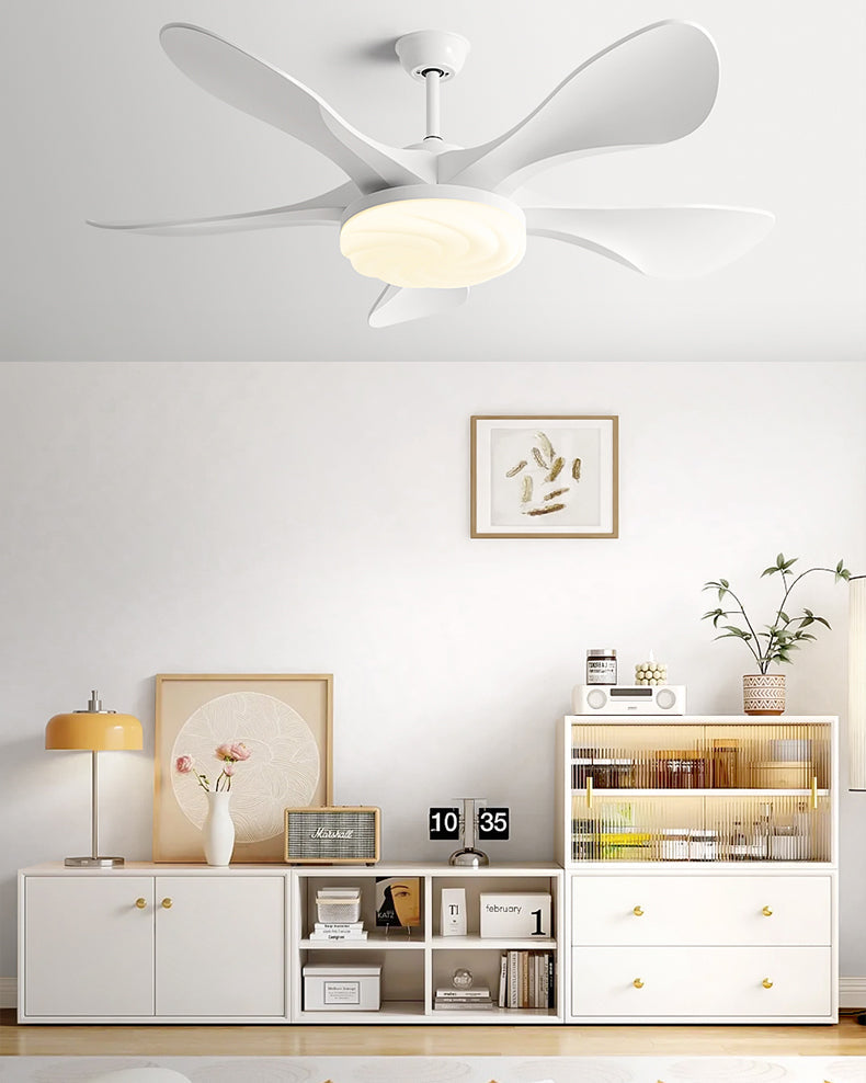 Ventilateur de plafond moderne WOMO avec lumière vive - WM5256