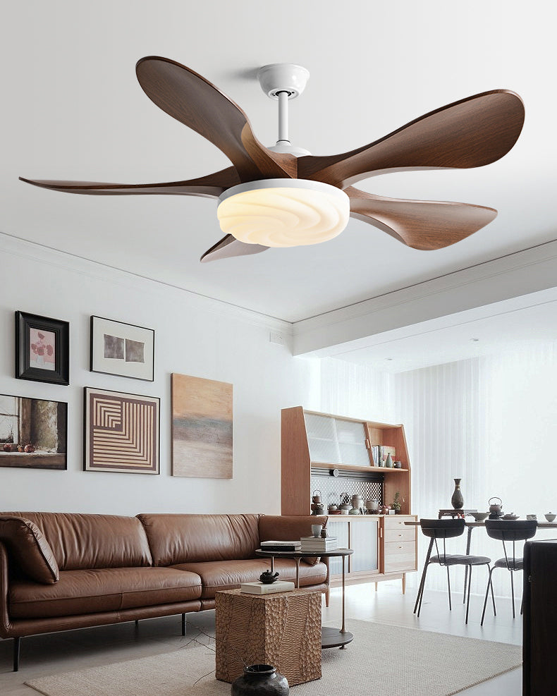 Ventilateur de plafond moderne WOMO avec lumière vive - WM5256