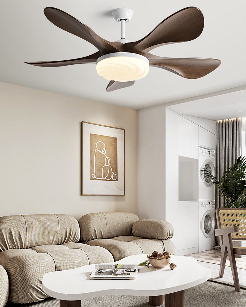 Ventilateur de plafond moderne WOMO avec lumière vive - WM5256