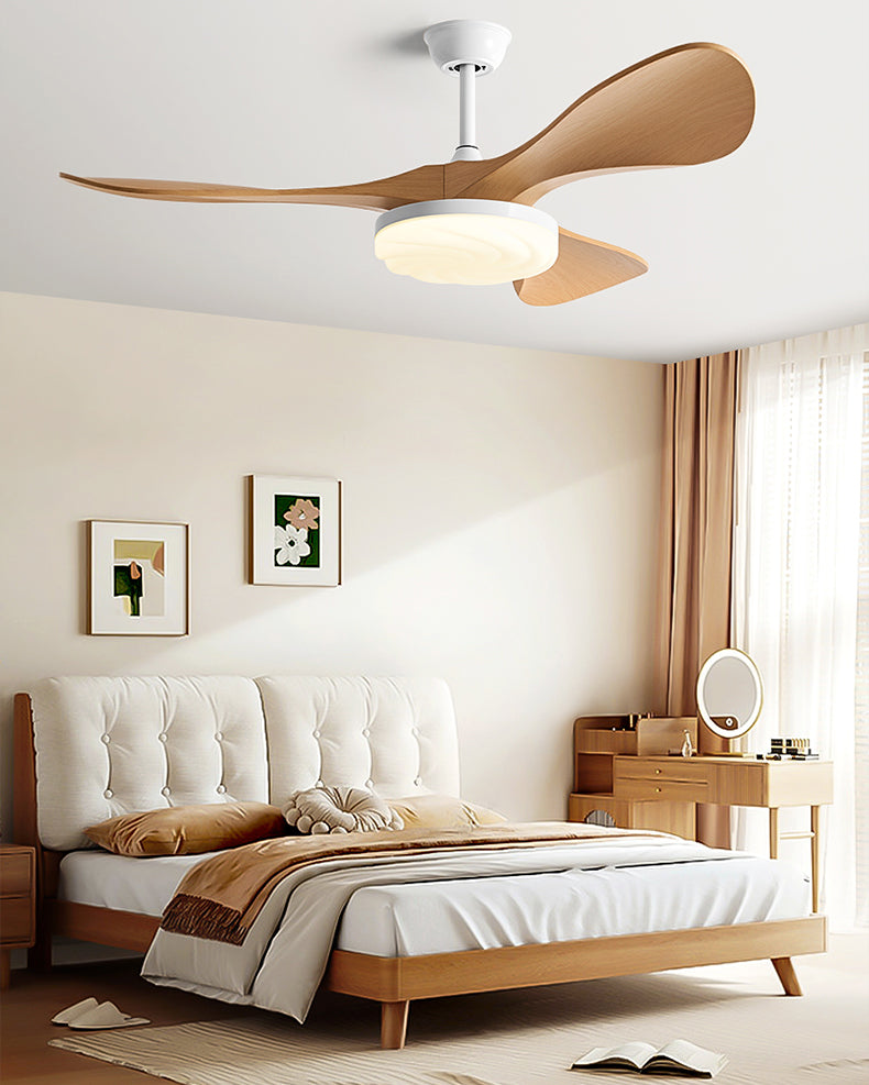 Ventilateur de plafond moderne WOMO avec lumière vive - WM5256