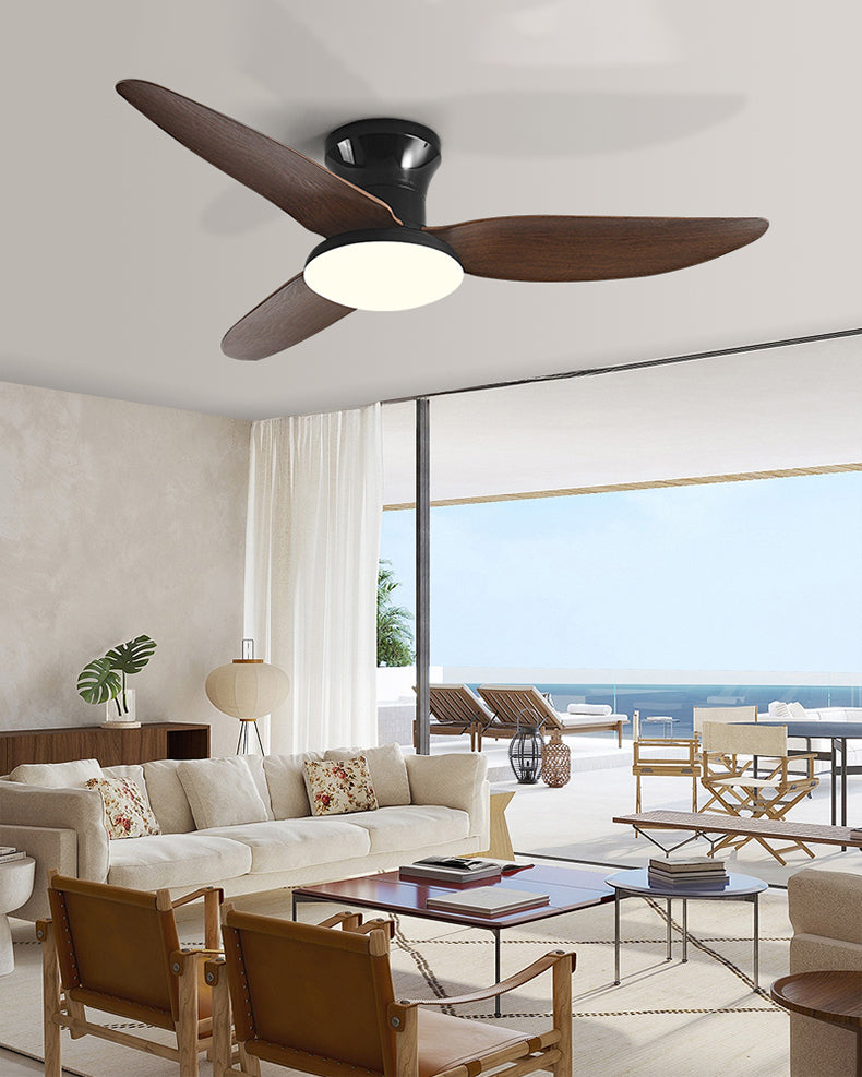 Lampe de ventilateur de plafond à profil bas WOMO 3 lames- WM5261