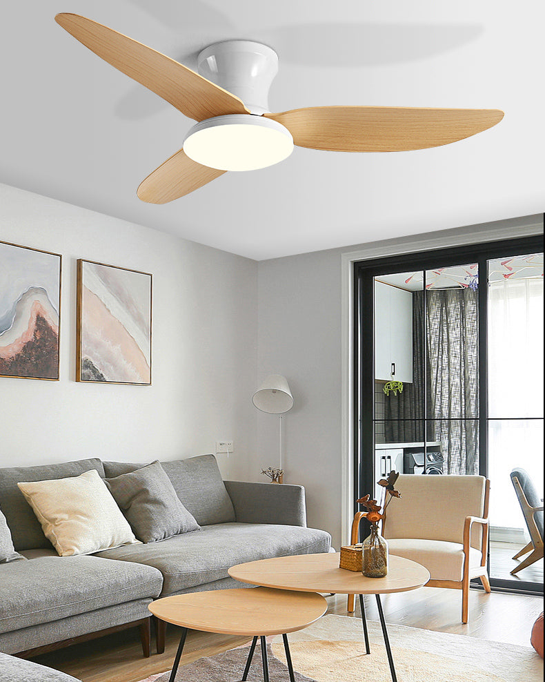 Lampe de ventilateur de plafond à profil bas WOMO 3 lames- WM5261