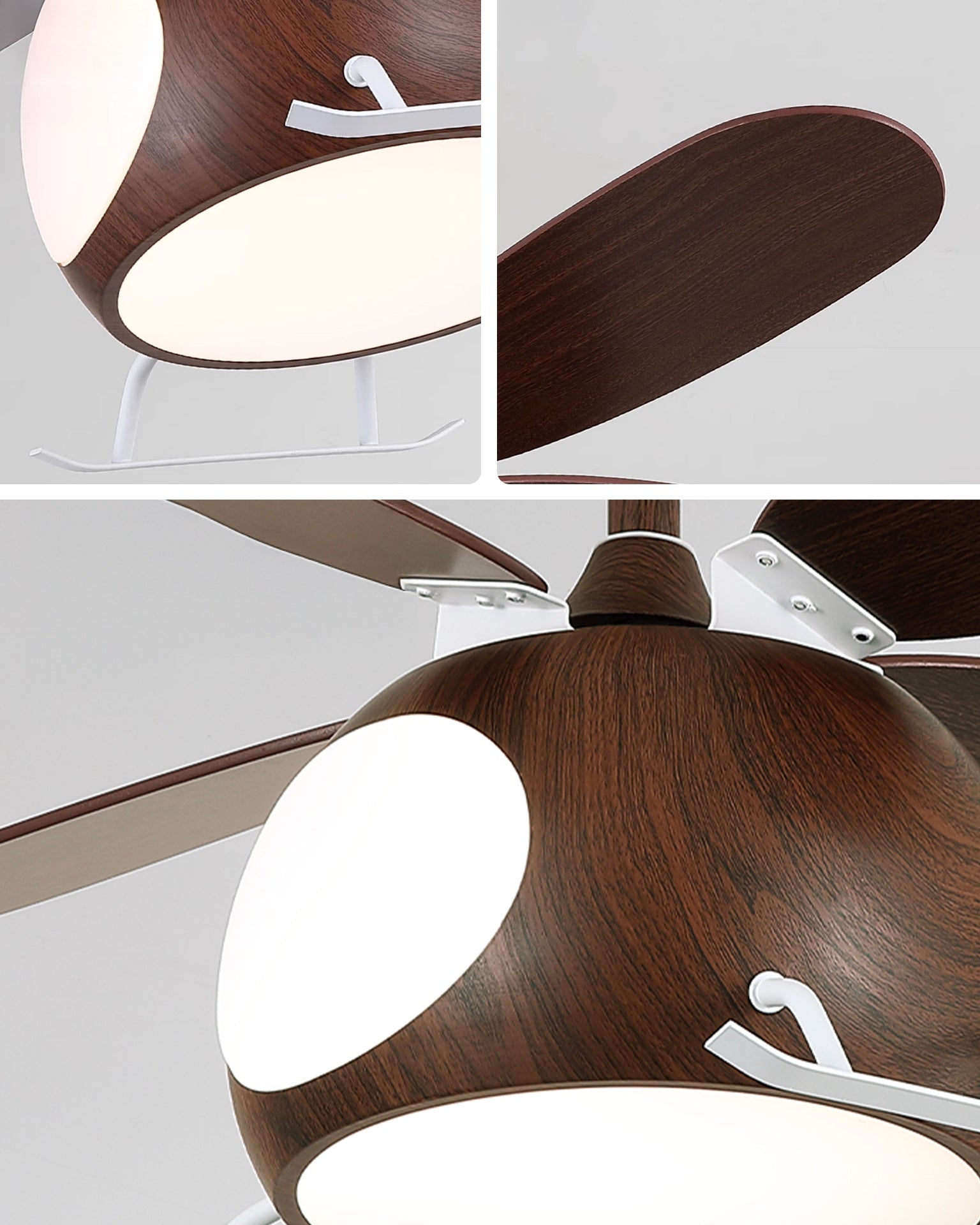 Lampe de ventilateur de plafond pour enfants d'avion WOMO- WM5264