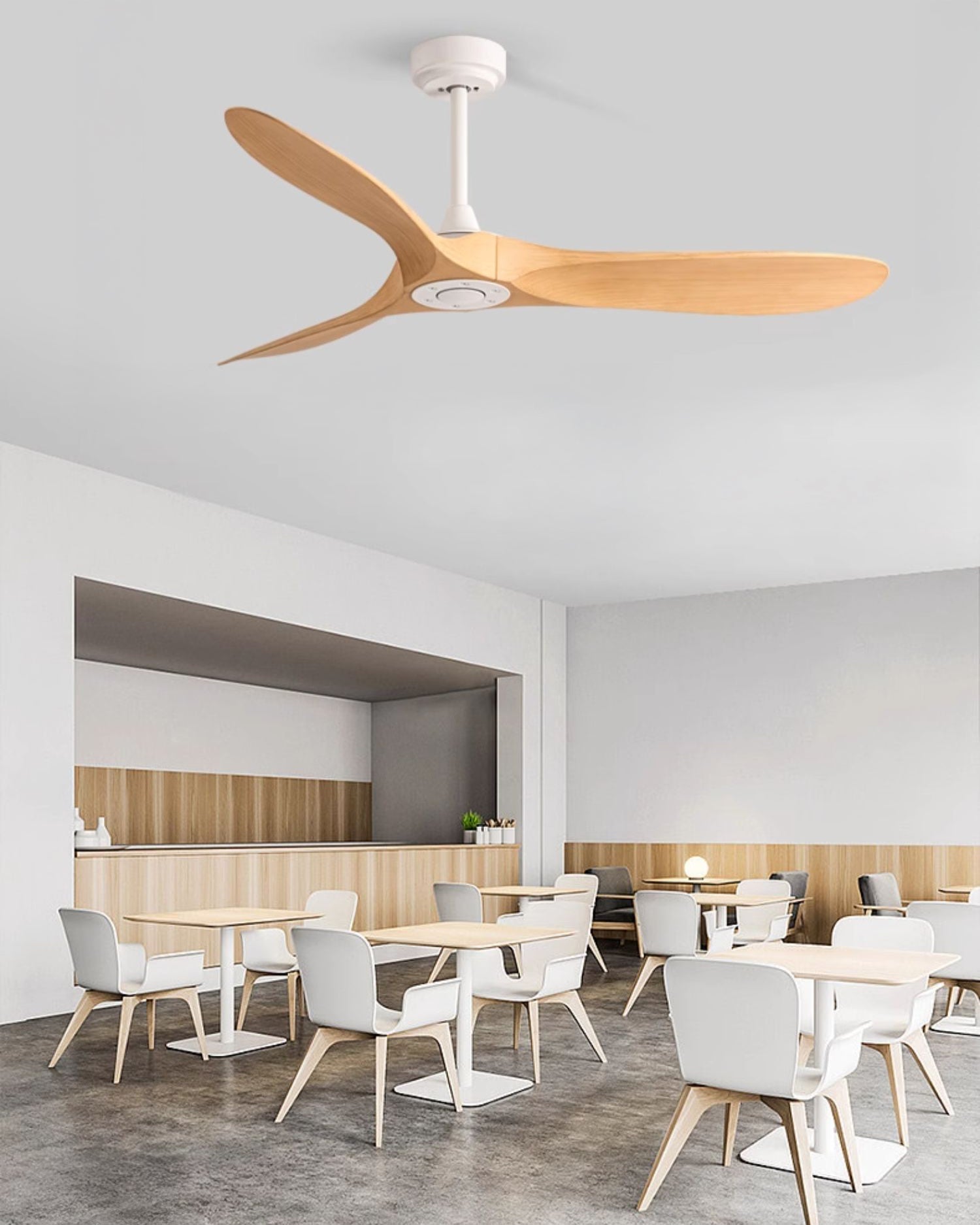 Ventilateur de plafond WOMO à grande hélice-WM5286