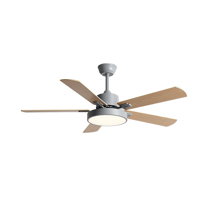 WOMO Ventilateur de plafond 5 Pales Bois-WM5013