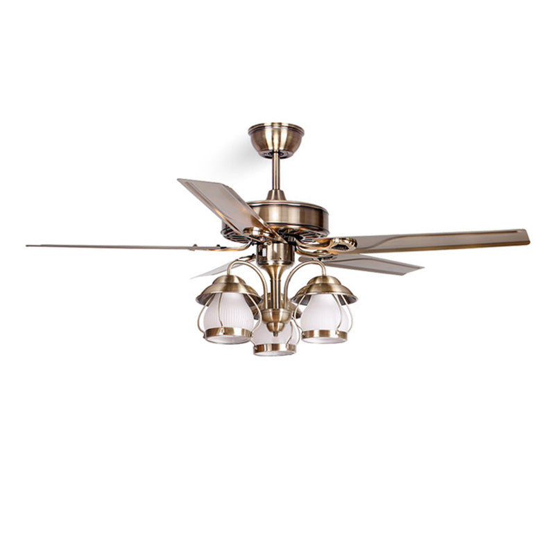 Lustre de ventilateur de plafond vintage WOMO 52-WM5031