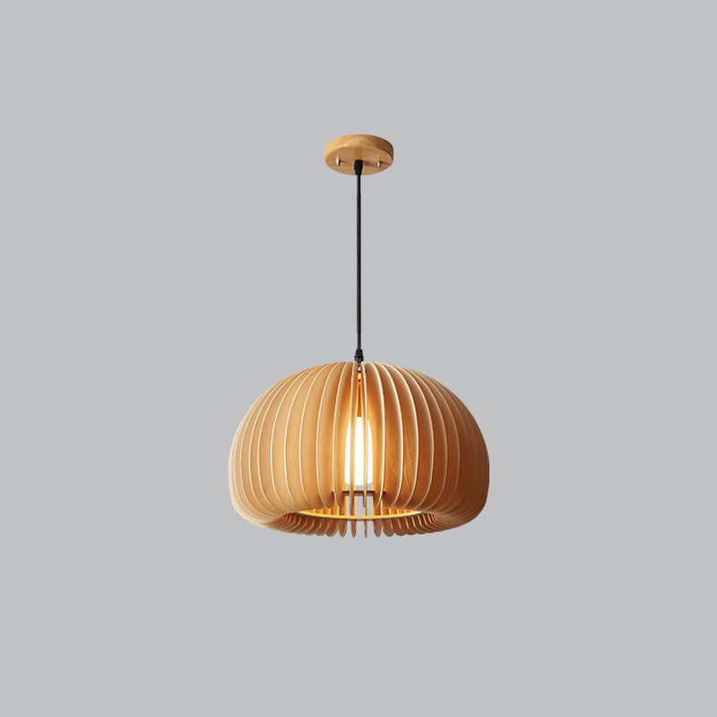 WOMO Suspension Orange Vintage en Bois-WM2105