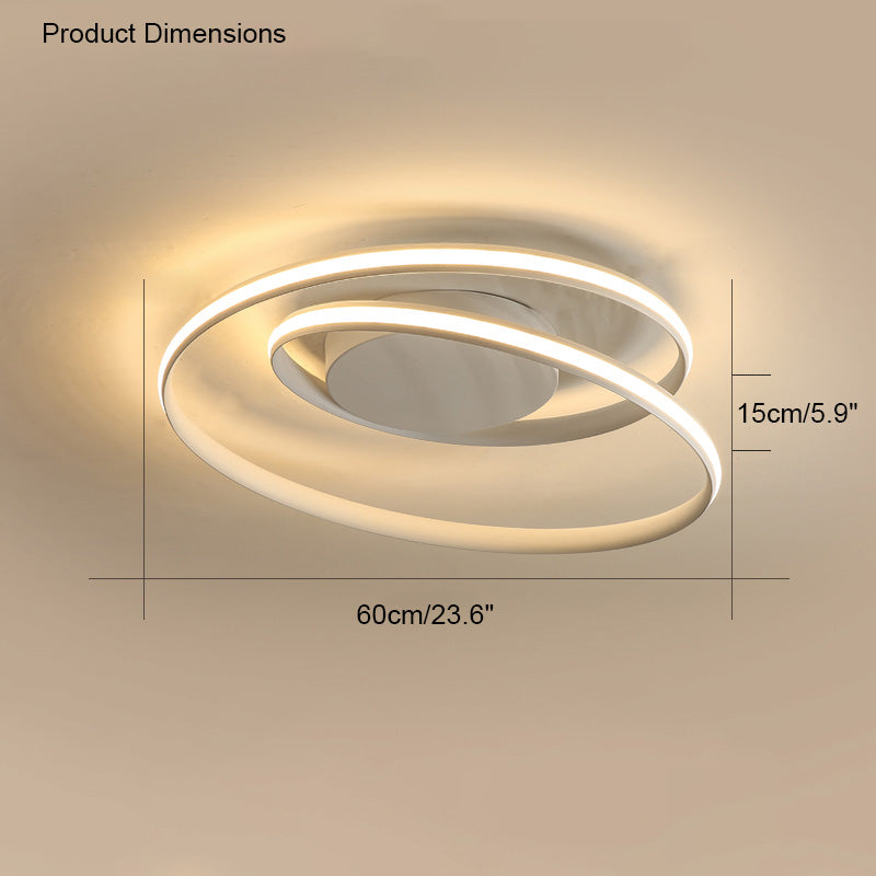 Plafonnier LED WOMO Swirl-WM1030