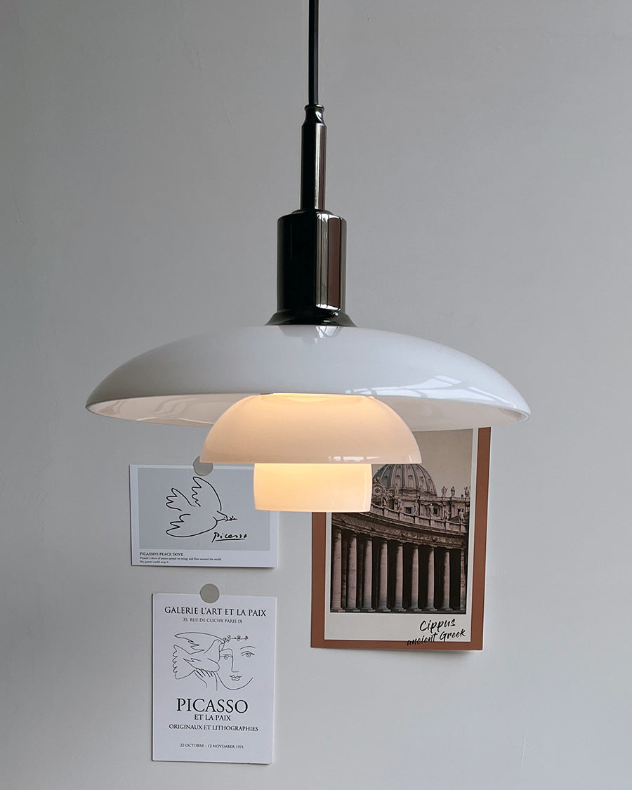 WOMO Suspension Opaline Verre Design-WM2116