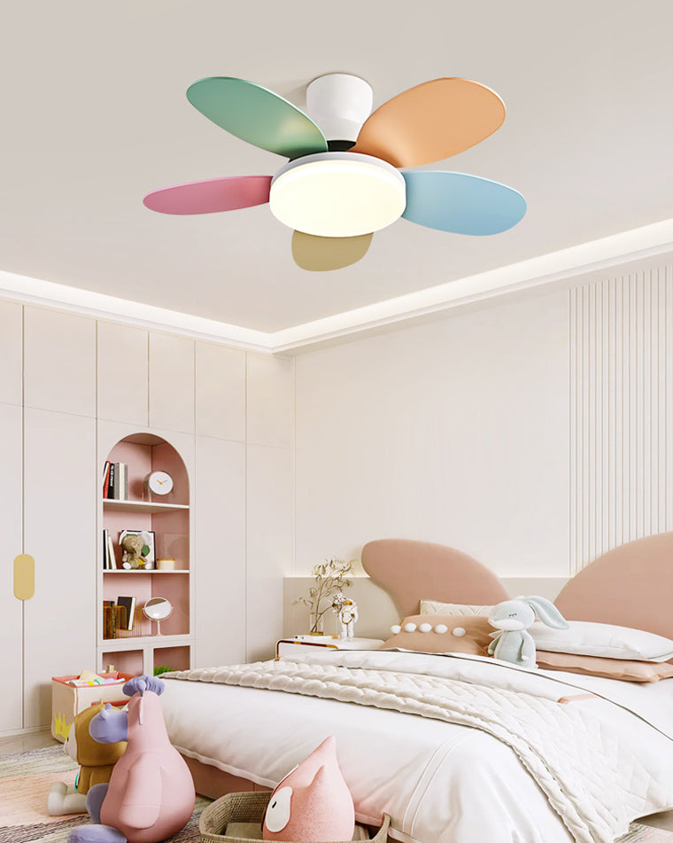 WOMO Ventilateur de plafond Multicolore-WM5004