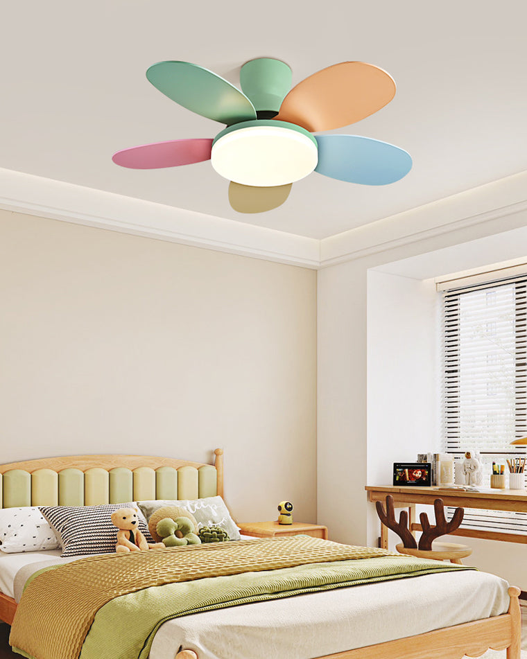 WOMO Ventilateur de plafond Multicolore-WM5004