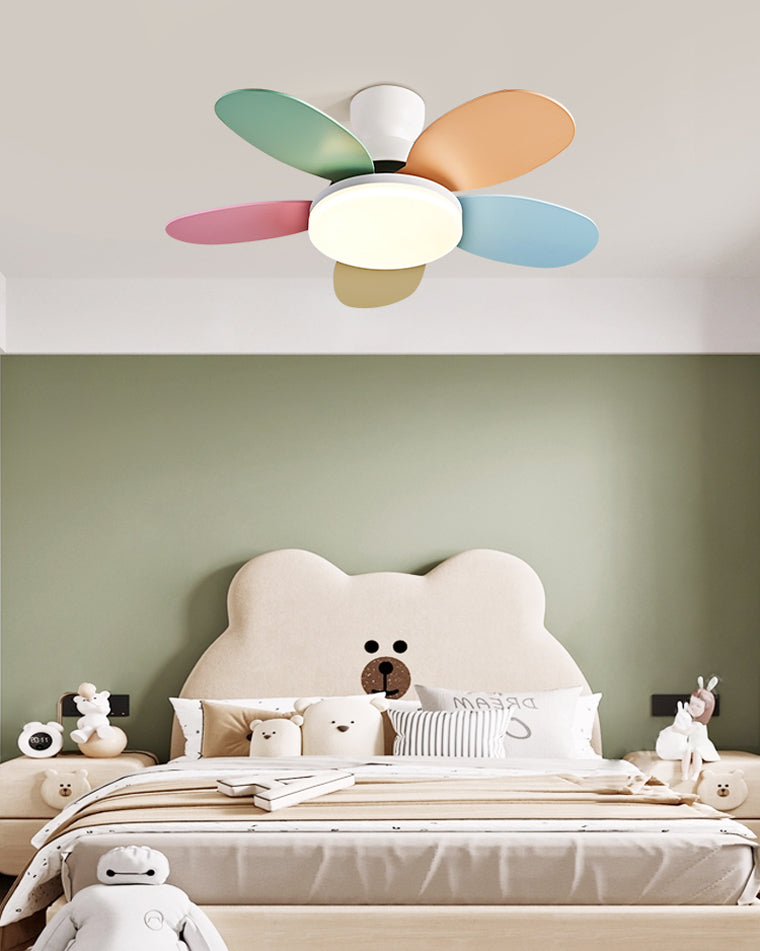 WOMO Ventilateur de plafond Multicolore-WM5004