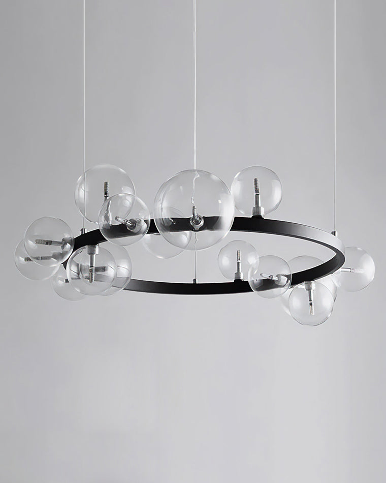 WOMO Lustre Cercle Bulles de Verre-WM2292