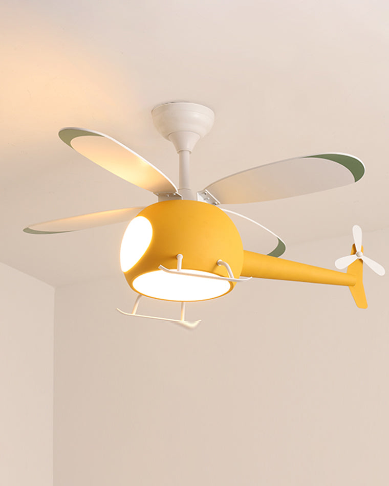 WOMO Ventilateur de plafond pour enfant Avion-WM5007