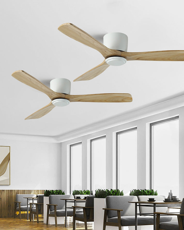WOMO Grande lampe de ventilateur de plafond à profil bas-WM5052