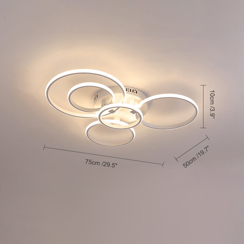 WOMO Plafonnier Cercle Moderne-WM1002