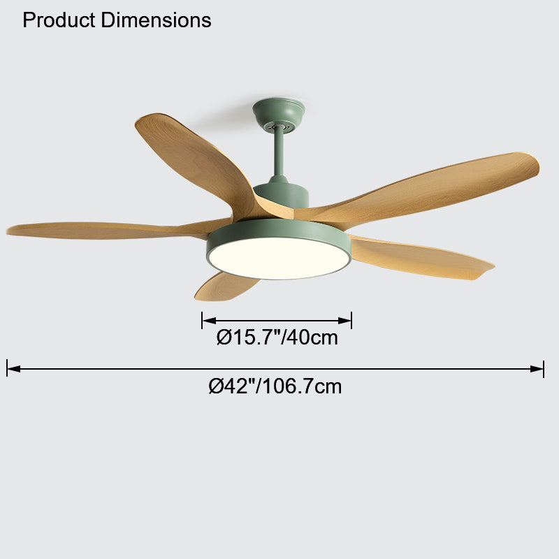 WOMO Ventilateur de plafond Scandinave-WM5002