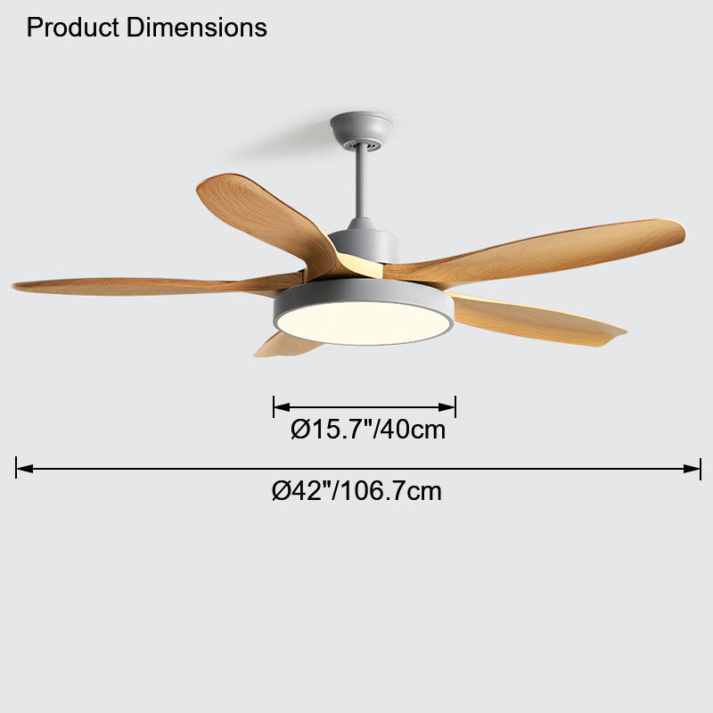 WOMO Ventilateur de plafond Scandinave-WM5002