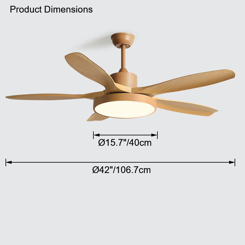 WOMO Ventilateur de plafond Scandinave-WM5002