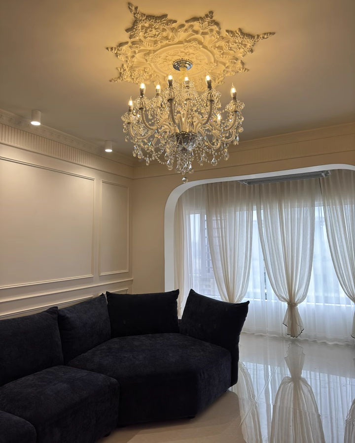 WOMO Lustre Luxe Cristal pour Salon-WM2340