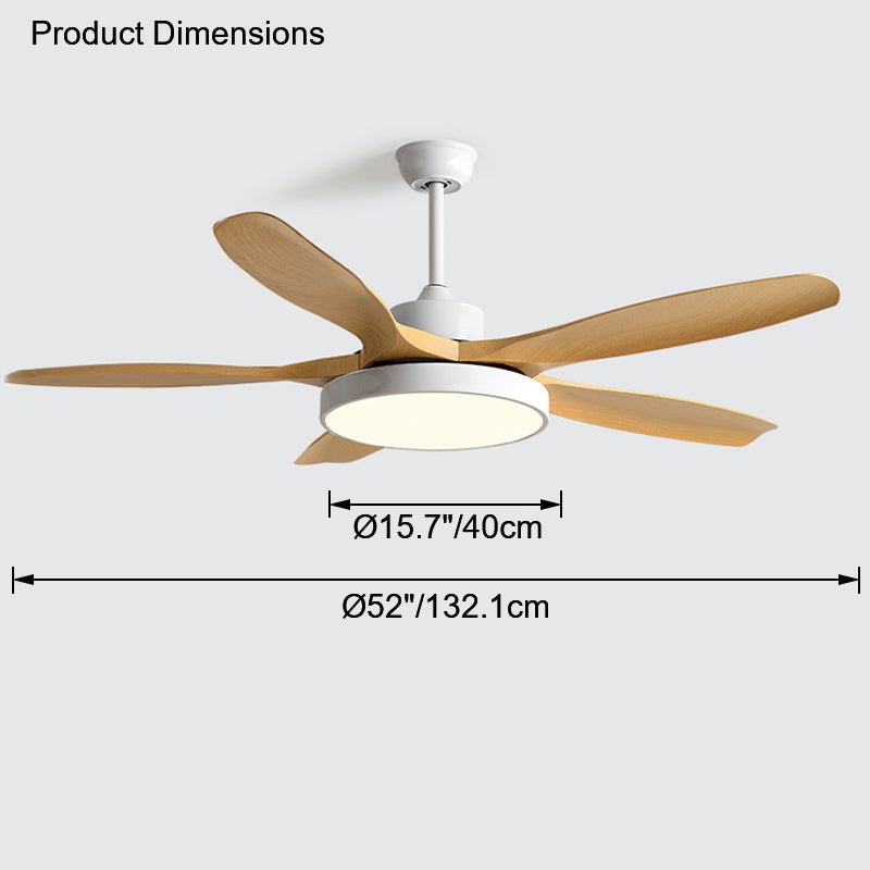 WOMO Ventilateur de plafond Scandinave-WM5002